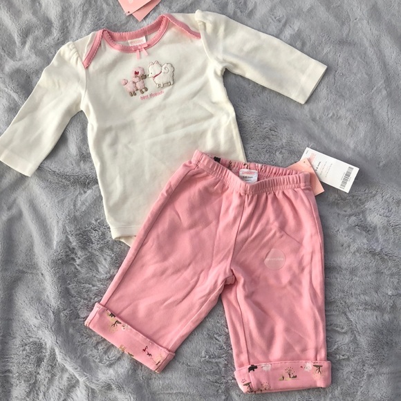 Gymboree Other - NWT Gymboree 3-6 Mos Bodysuit Reversible Pants